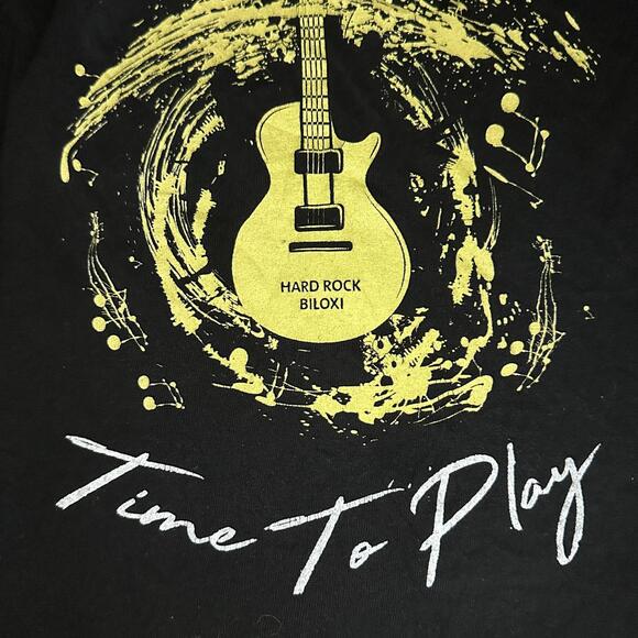 🎸 Hard Rock Hotel & Casino “Time to Play” Graphic Tee – Gildan Size XL - Picture 5 of 6
